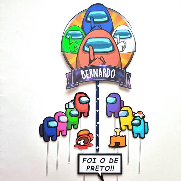 Kit Festa em Casa m - Among Us