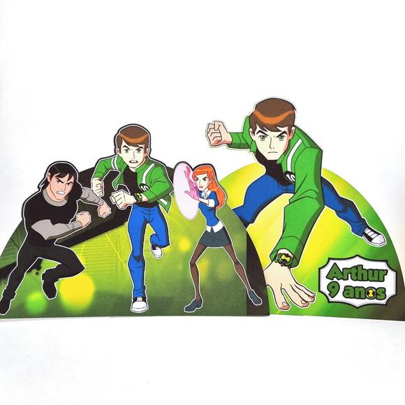 Kit Festa em Casa m - Ben 10