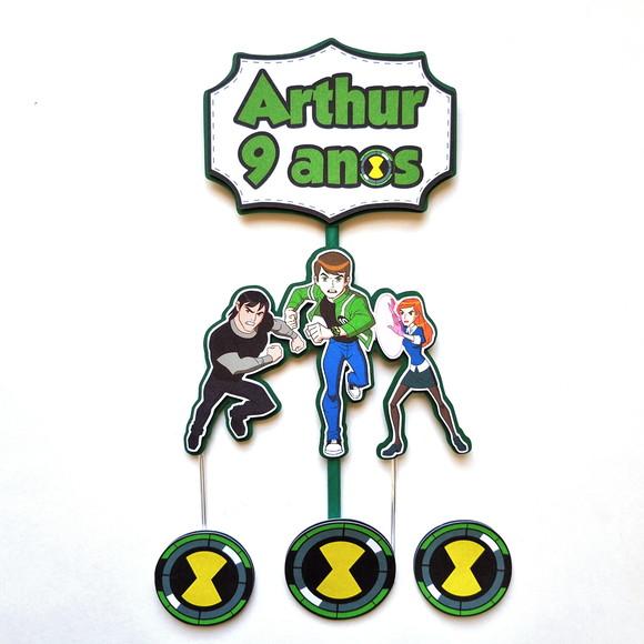 Kit Festa em Casa m - Ben 10