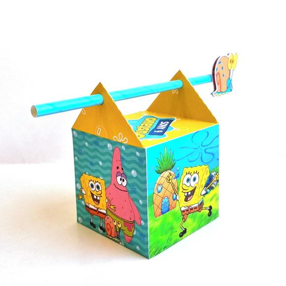 Kit Festa em Casa m - Bob Esponja