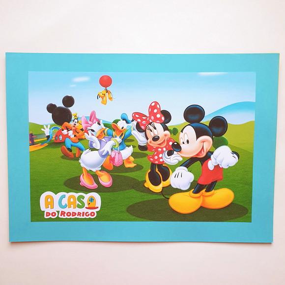 Kit Festa em Casa m - Casa do Mickey