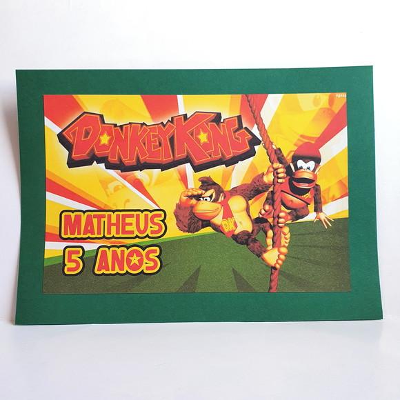 Kit Festa em Casa m - Donkey Kong