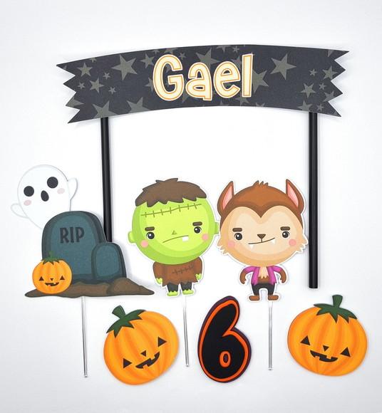 Kit Festa em Casa m - Halloween Cute