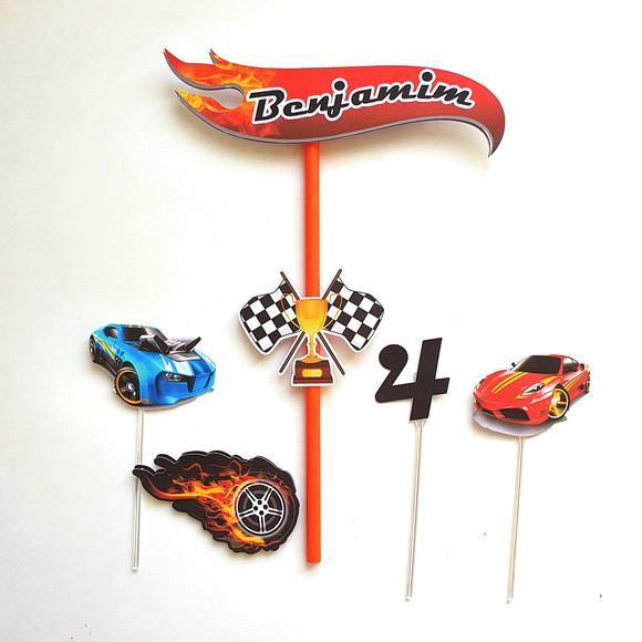 Kit Festa em Casa m - Hot Wheels