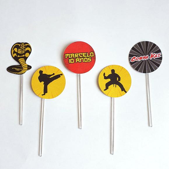 Kit Festa em Casa m - Karate Kid