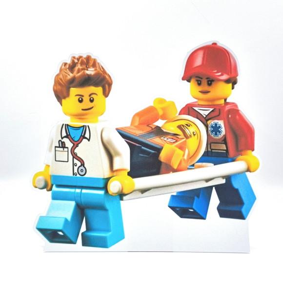 Kit Festa em Casa m - Lego Hospital