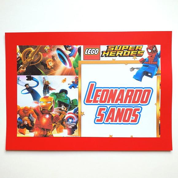 Kit Festa em Casa m - Lego Vingadores