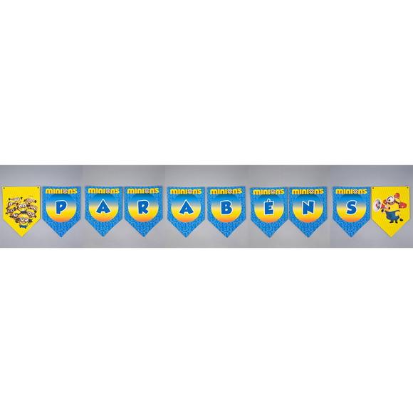 Kit Festa em Casa m - Minions