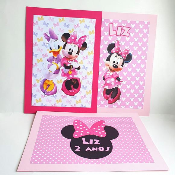 Kit Festa em Casa m - Minnie Rosa
