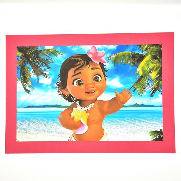Kit Festa em Casa m - Moana Baby