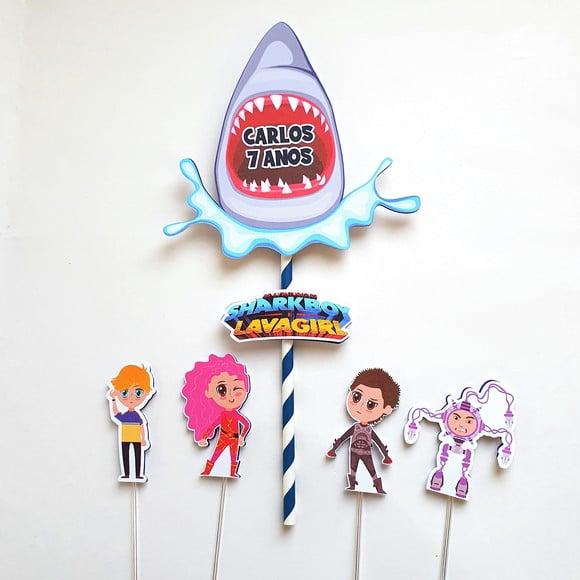 Kit Festa em Casa m - Sharkboy e Lavagirl
