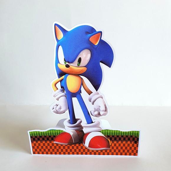 Kit Festa em Casa m - Sonic 1 Modelo 2
