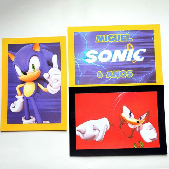 Kit Festa em Casa m - Sonic 1