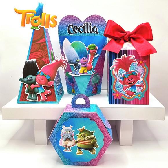 Kit Festa em Casa m - Trolls