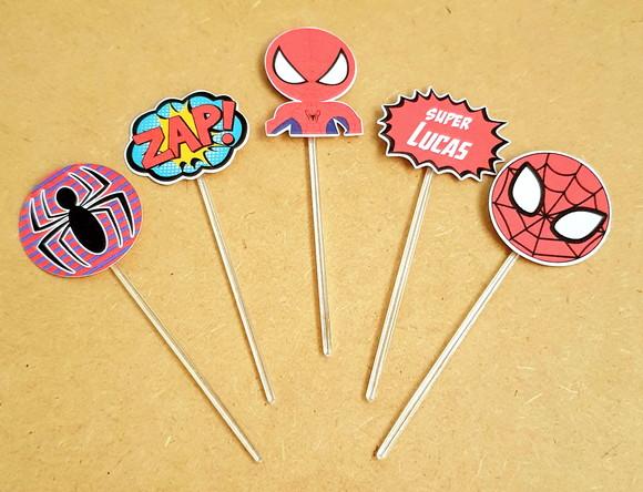 Kit Festa em Casa P - Homem Aranha Baby
