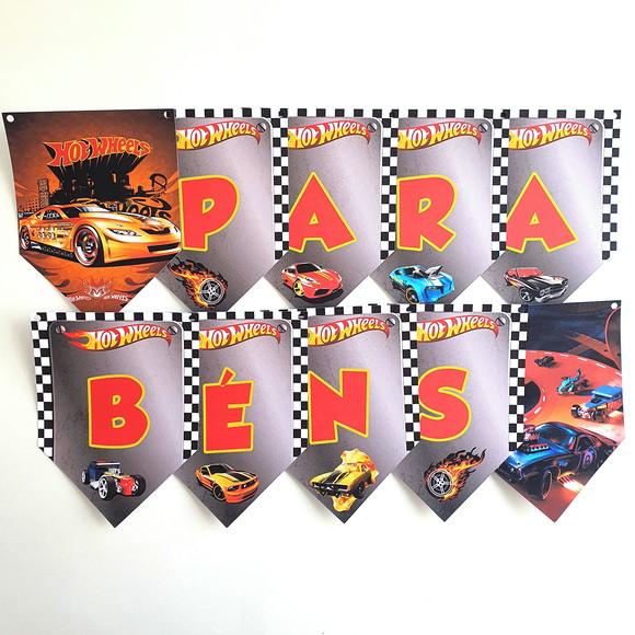 Kit Festa em Casa P - Hot Wheels