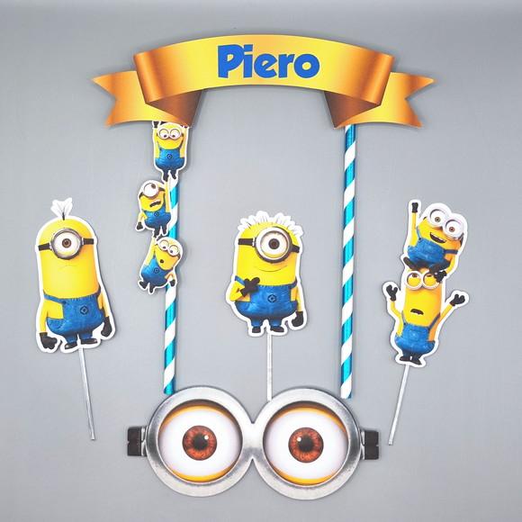 Kit Festa em Casa P - Minions