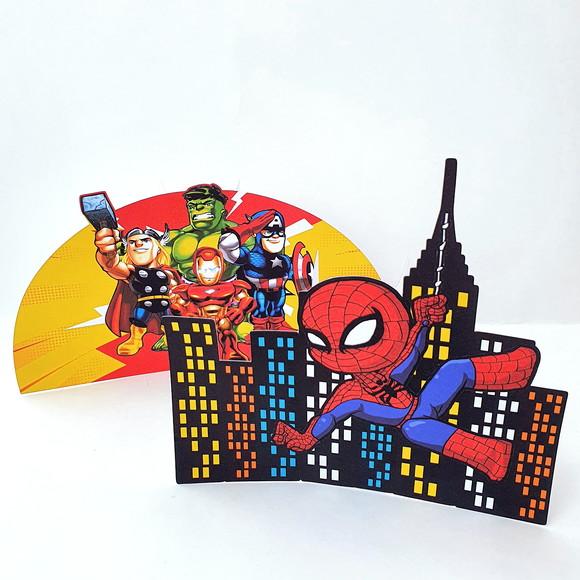 Kit Festa em Casa P - Vingadores Cute