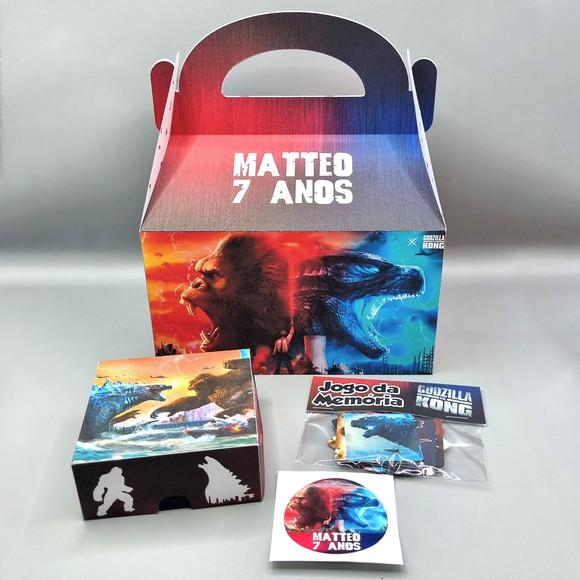 Kit Festa na Escola - Godzilla Vs Kong