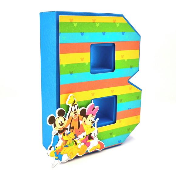 Letra 3d - Casa do Mickey