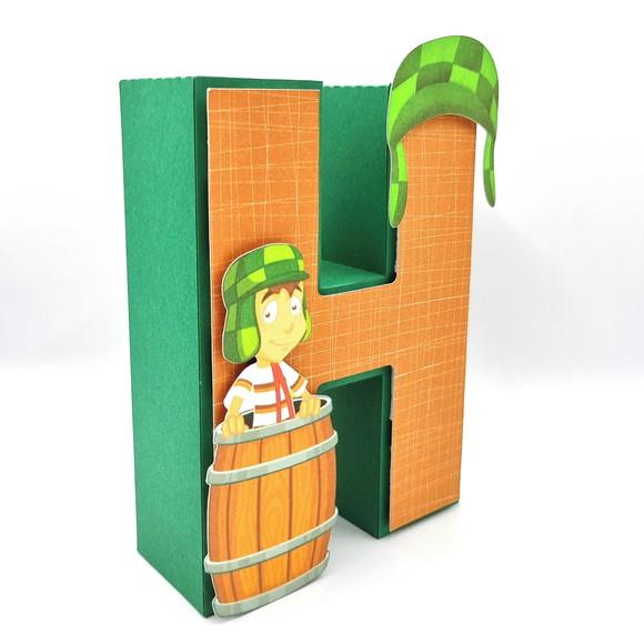 Letra 3d - Chaves