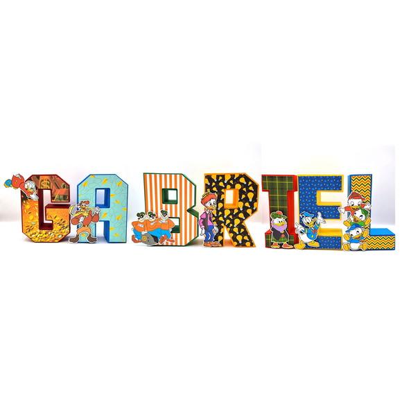 Letra 3d - Ducktales / Tio Patinhas