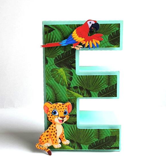 Letra 3d - Fauna Brasileira