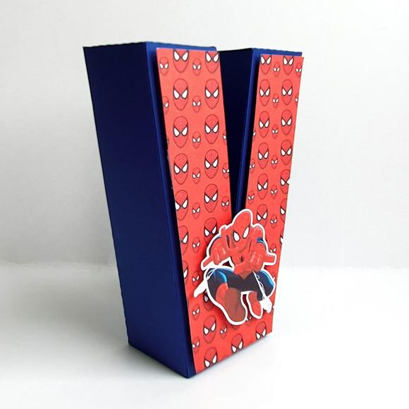Letra 3d - Homem Aranha