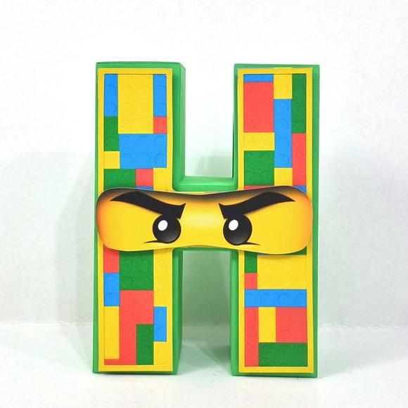 Letra 3d - Lego Ninjago