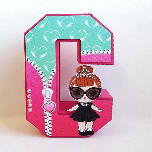 Letra 3d - Lol Surprise