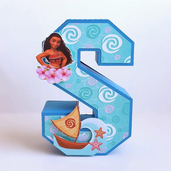 Letra 3d - Moana