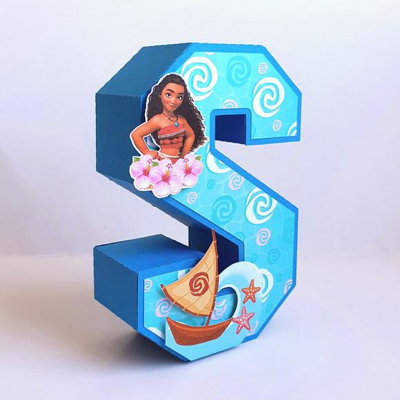 Letra 3d - Moana