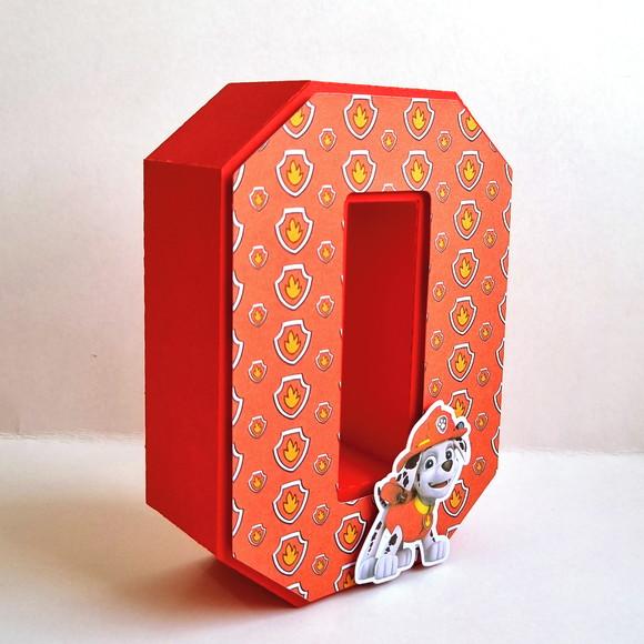 Letra 3d - Patrulha Canina