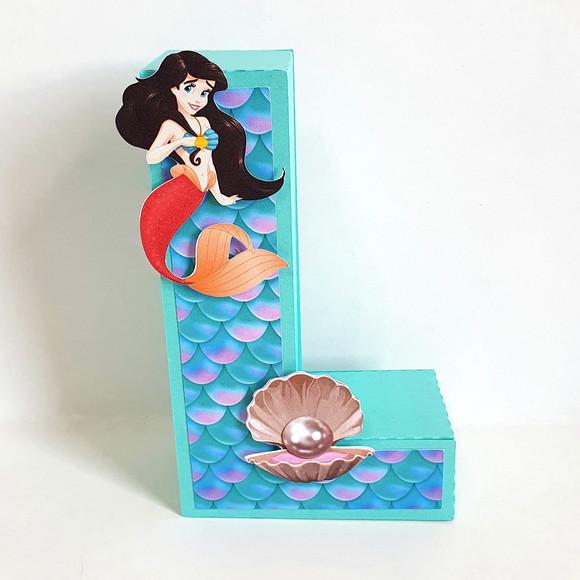 Letra 3d - Pequena Sereia