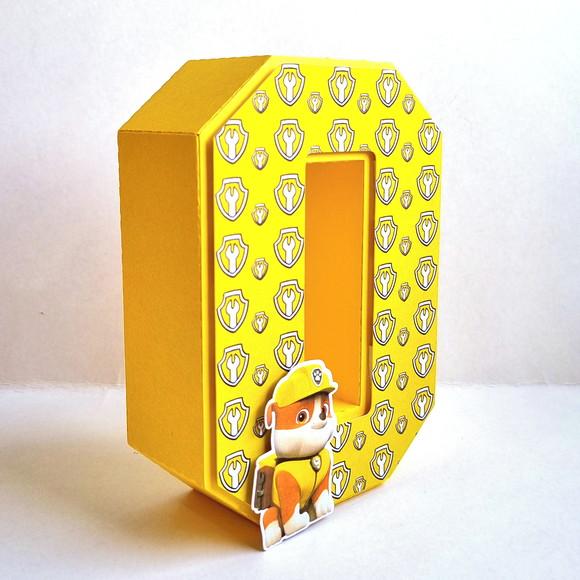 Letra 3d - Patrulha Canina