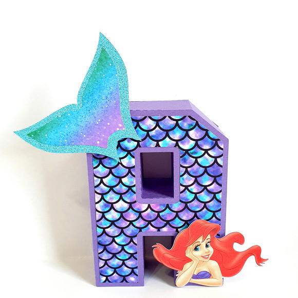 Letra 3d - Pequena Sereia