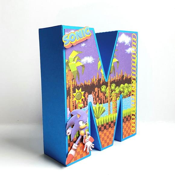 Letra 3d - Sonic