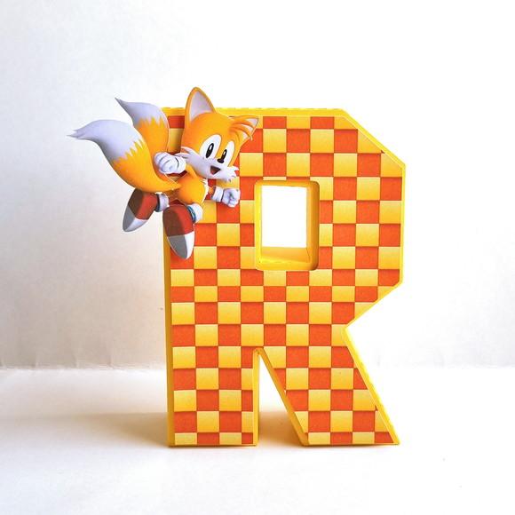 Letra 3d - Sonic 1