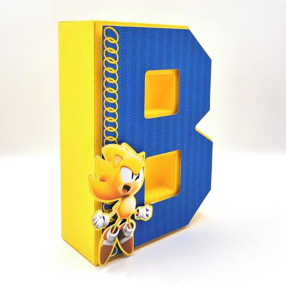 Letra 3d - Super Sonic