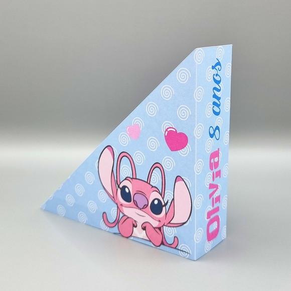 Porta Guardanapo - Stitch e Angel