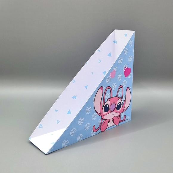 Porta Guardanapo - Stitch e Angel