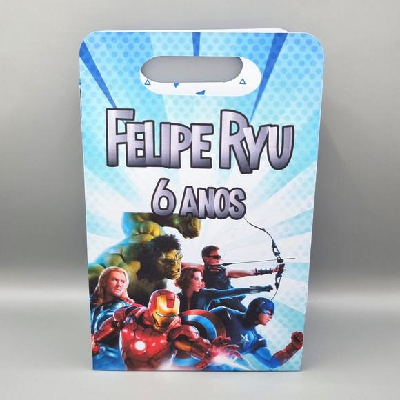 Sacola Personalizada Vertical - Vingadores