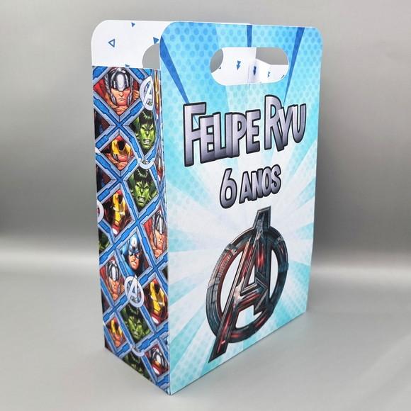 Sacola Personalizada Vertical - Vingadores