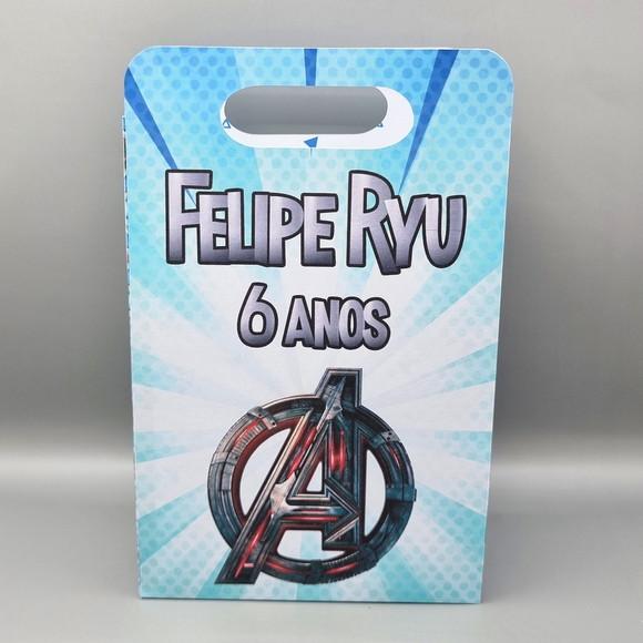 Sacola Personalizada Vertical - Vingadores