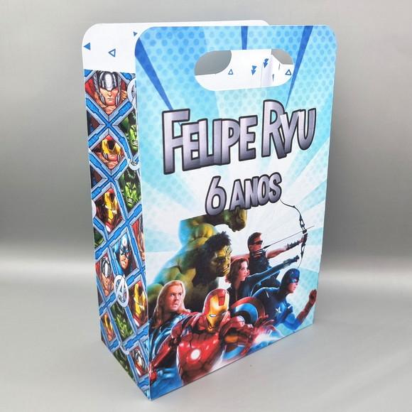 Sacola Personalizada Vertical - Vingadores