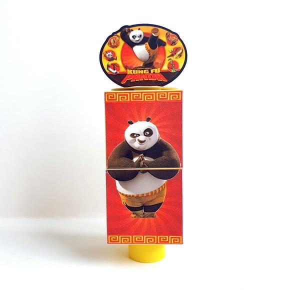 Tubete Giratório Interativo - Kug Fu Panda