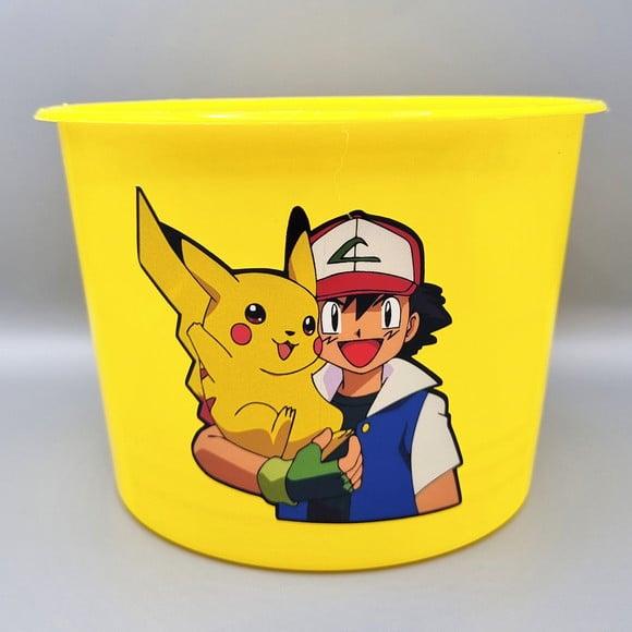 Baldinho de Pipoca 1,5l Personalizado - Pokemon