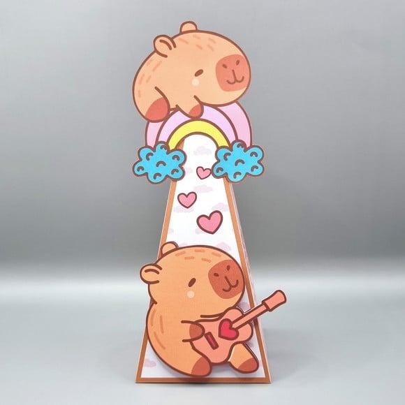 Caixa Cone - Capivara Cute