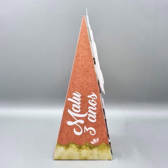 Caixa Cone - Chapeuzinho Vermelho Aquarela