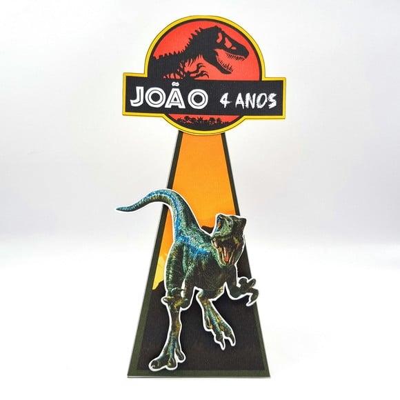 Caixa Cone - Dinossauro Jurassic